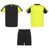 Conjunto Juve de Roly — Talla: S, Color: AMARILLO FLUOR/ NEGRO
