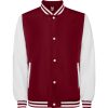 Chaqueta California de Roly — Talla: 3XL, Color: GRANATE/BLANCO