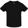 Camiseta Baby de Roly — Talla: 6 MESES, Color: NEGRO