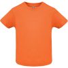 Camiseta Baby de Roly — Talla: 6 MESES, Color: NARANJA