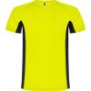 Camiseta Shanghai de Roly — Talla: S, Color: AMARILLO FLUOR/ NEGRO