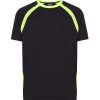 Camiseta Calcio de Jhk — Talla: XL, Color: Black / Gold Fluor