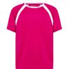 Camiseta Calcio de Jhk — Talla: XL, Color: Fucsia / White