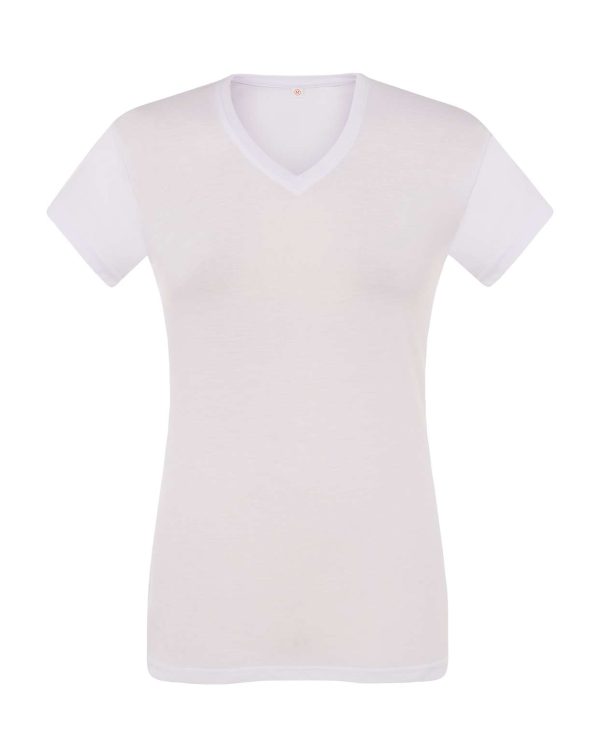 Camiseta Lady Comfort V-Neck Subli de Jhk