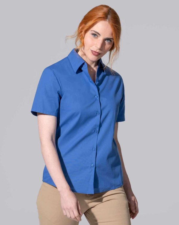 Camisa Lady Ss Oxford de Jhk
