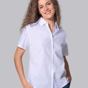 Camisa Lady Ss Popelin de Jhk