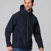 Chaqueta Softshell Jacket Hooded de Jhk — Talla: XXL, Color: White