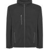 Chaqueta Softshell Jacket Hooded de Jhk — Talla: XXL, Color: Black