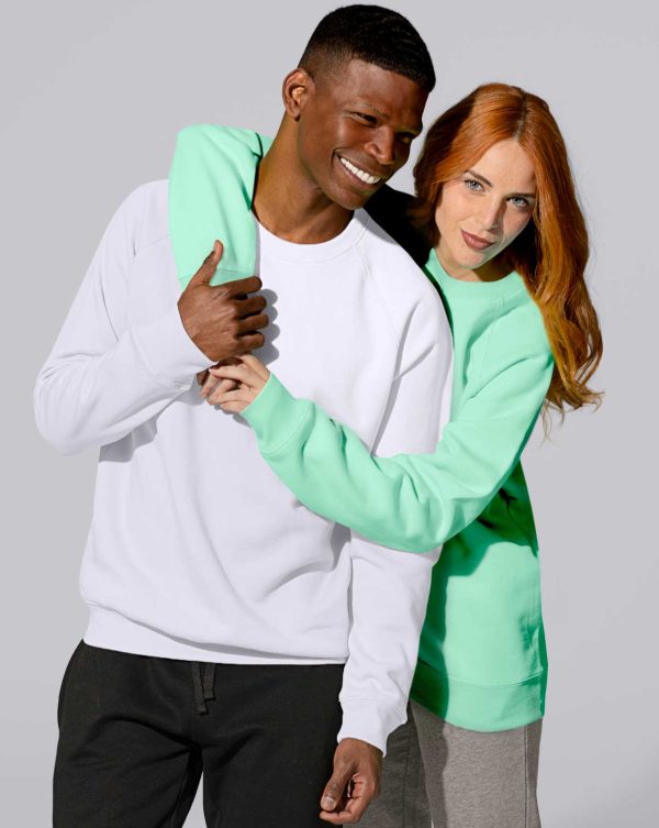 Sudadera Sweatshirt Raglan Unisex de Jhk