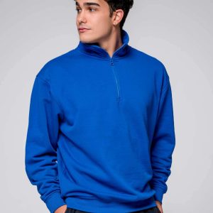 Sudadera Half Zip Sweatshirt de Jhk