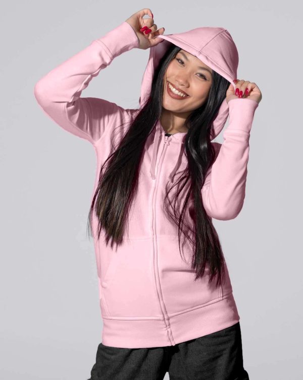 Sudadera Hooded Lady French Terry Sweatshirt de Jhk
