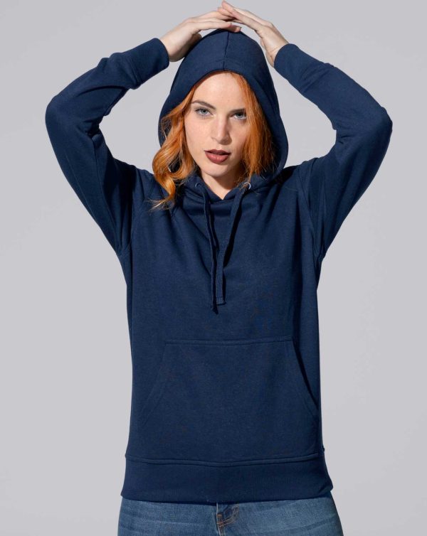 Sudadera Kangaroo Lady French Terry Sweatshirt de Jhk
