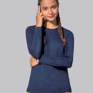 Camiseta Regular Comfort Ls Lady de Jhk