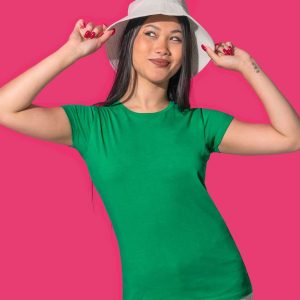 Camiseta Regular Premium T-Shirt Lady de Jhk