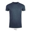 Camiseta Imperial Fit de Sol'S — Talla: XXL, Color: Denim jaspeado