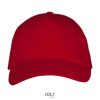 Gorra Long Beach de Sol'S — Talla: TUN, Color: ROJO