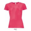 Camiseta Sporty Women de Sol'S — Talla: XXL, Color: Neón coral