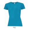Camiseta Sporty Women de Sol'S — Talla: XXL, Color: Aqua