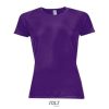 Camiseta Sporty Women de Sol'S — Talla: XXL, Color: Morado oscuro