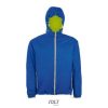 Cortavientos Skate de Sol'S — Talla: XXL, Color: Azul royal / Amarillo fluor