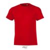Camiseta Regent Fit Kids de Sol'S — Talla: 12A, Color: ROJO