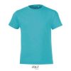 Camiseta Regent Fit Kids de Sol'S — Talla: 12A, Color: Azul atolón