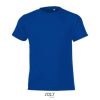 Camiseta Regent Fit Kids de Sol'S — Talla: 12A, Color: Azul royal