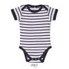 Body Bebé Miles Baby de Sol'S — Talla: 18/23M, Color: Blanco / Azul marino