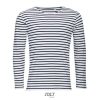 Camiseta Marine Men de Sol'S — Talla: XXL, Color: Blanco / Azul marino