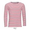 Camiseta Marine Men de Sol'S — Talla: XXL, Color: BLANCO/ROJO