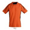 Camiseta Maracana 2 Kids Ssl de Sol'S — Talla: 12A, Color: NARANJA/NEGRO