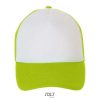 Gorra Bubble de Sol'S — Talla: TUN, Color: Blanco / Verde Neón