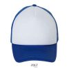 Gorra Bubble de Sol'S — Talla: TUN, Color: Blanco / Azul royal