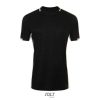 Camiseta Classico de Sol'S — Talla: XXL, Color: NEGRO/BLANCO