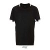Camiseta Classico Kids de Sol'S — Talla: 12A, Color: NEGRO/BLANCO