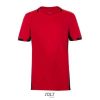 Camiseta Classico Kids de Sol'S — Talla: 12A, Color: ROJO/NEGRO