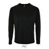 Camiseta Sporty Lsl Men de Sol'S — Talla: XXL, Color: NEGRO
