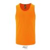Camiseta Sporty Tt Men de Sol'S — Talla: XXL, Color: Naranja neón