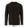 Camiseta Imperial Lsl Men de Sol'S — Talla: XXL, Color: Negro profundo