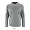 Camiseta Imperial Lsl Men de Sol'S — Talla: XXL, Color: Gris mezcla