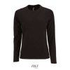 Camiseta Imperial Lsl Women de Sol'S — Talla: XXL, Color: Negro profundo