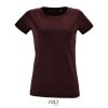 Camiseta Regent Fit Women de Sol'S — Talla: XXL, Color: Oxblood jaspeado