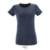 Camiseta Regent Fit Women de Sol'S — Talla: XXL, Color: Denim jaspeado