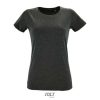Camiseta Regent Fit Women de Sol'S — Talla: XXL, Color: Antracita mezcla