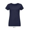 Camiseta Ajustada De Mujer De Cuello Redondo Martin Women — Talla: XXL, Color: French marino