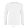 Camiseta Imperial Lsl Kids de Sol'S — Talla: 12A, Color: BLANCO