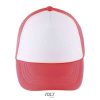 Gorra Bubble Kids de Sol'S — Talla: TUN, Color: Blanco / Neón coral