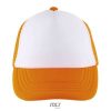 Gorra Bubble Kids de Sol'S — Talla: TUN, Color: Blanco / Naranja fluor