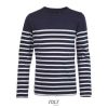 Camiseta Matelot Lsl Kids de Sol'S — Talla: 12A, Color: French marino / Blanco
