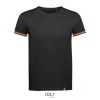 Camiseta De Manga Corta De Hombre Rainbow Men — Talla: XXL, Color: Deep black / multicolore